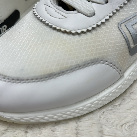 JOHN RICHMOND White and Silver Graphic Logo Sneaker, 39 (US9) - Picture 10 of 10